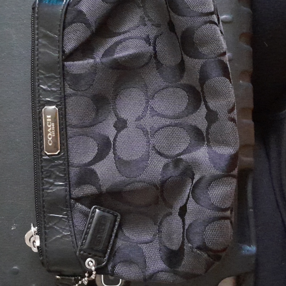 Black Coach change purse